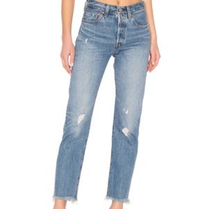 Levi’s 501 original fit high waisted jeans 👖